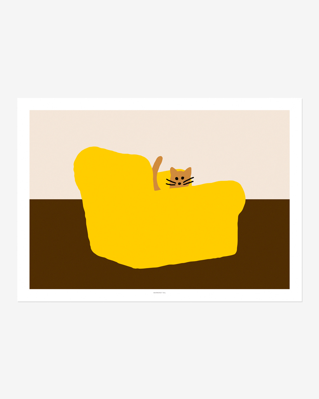 ARMCHAIR - YELLOW POSTER